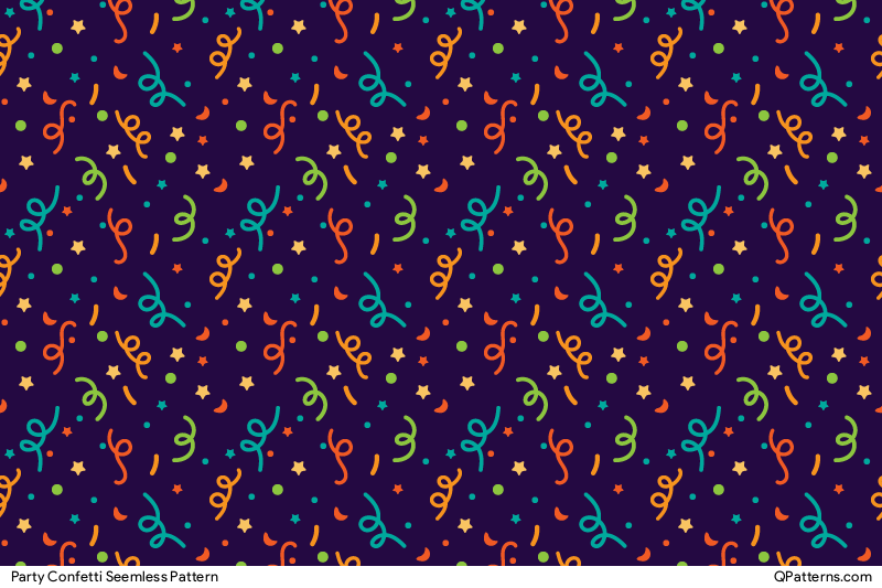 Party Confetti Pattern Preview