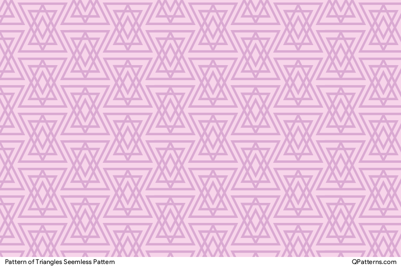 Pattern of Triangles Pattern Preview