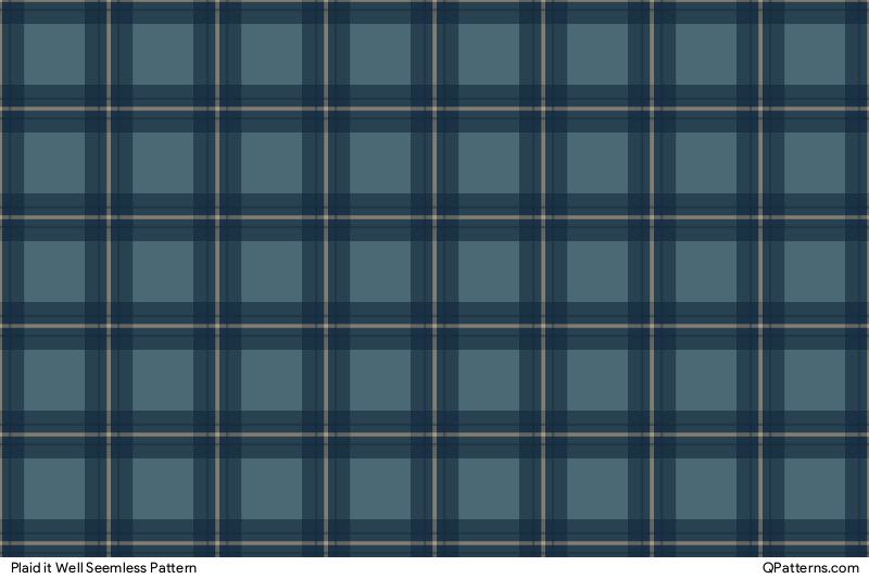 Plaid it Well Pattern Preview