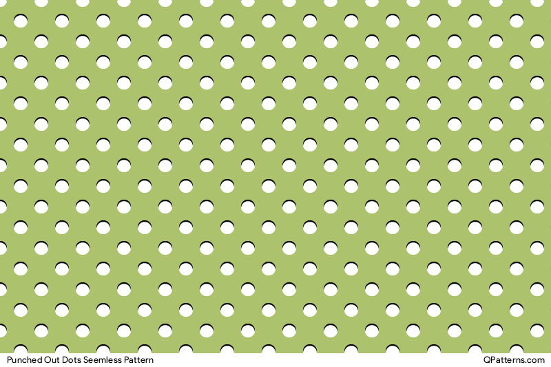Punched Out Dots Pattern Preview