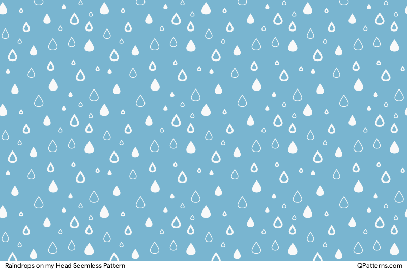 Raindrops on my Head Pattern Thumbnail