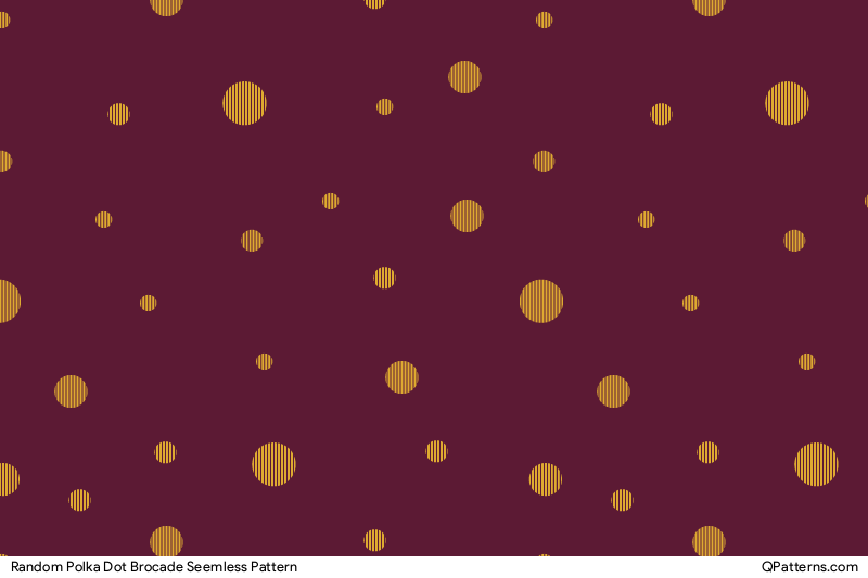 Random Polka Dot Brocade Pattern Thumbnail