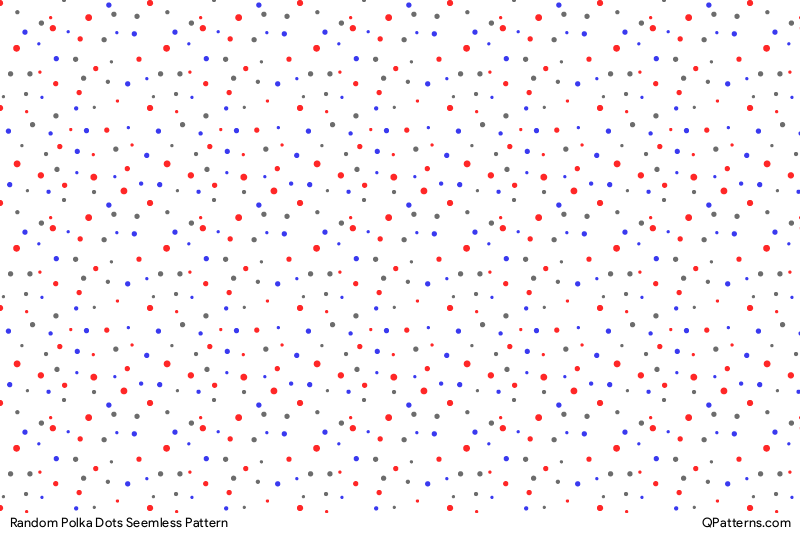 Random Polka Dots Pattern Thumbnail