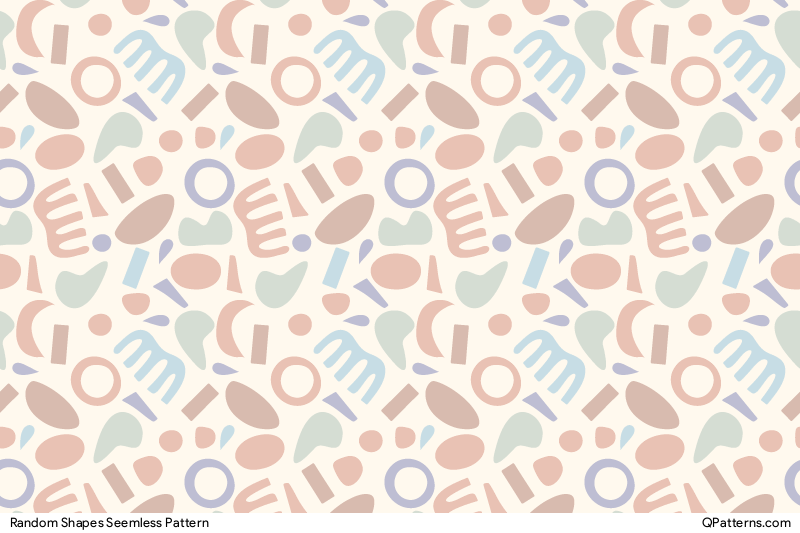 Random Shapes Pattern Preview