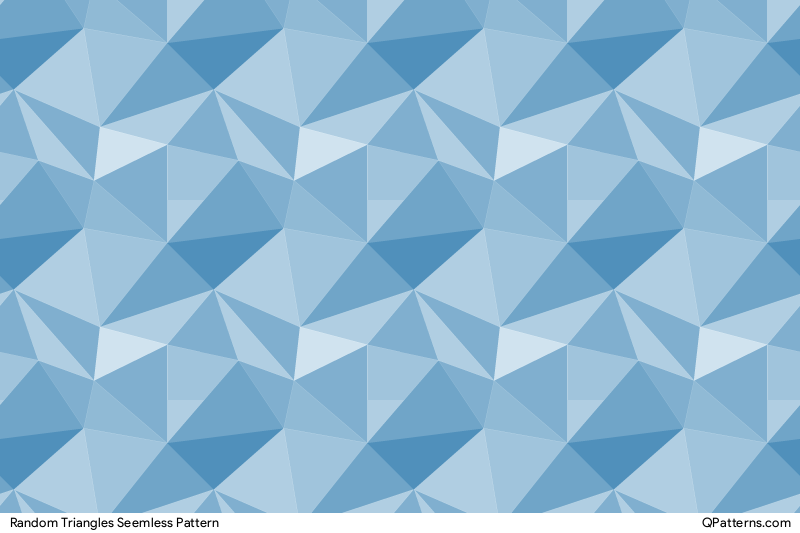 Random Triangles Pattern Preview