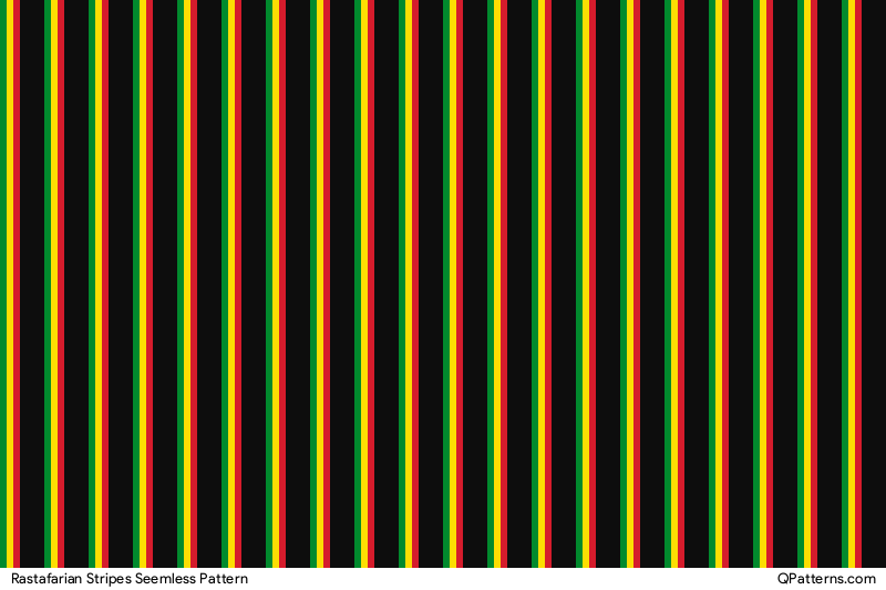 Rastafarian Stripes Pattern Thumbnail