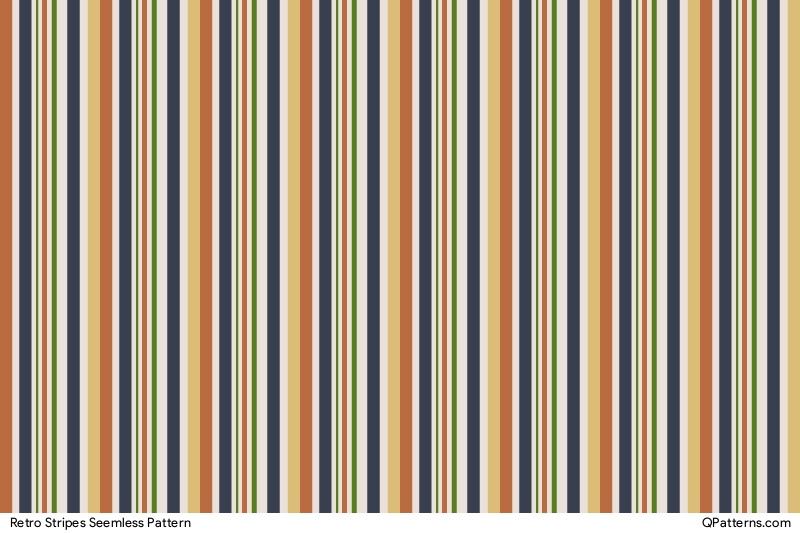 Retro Stripes Pattern Preview