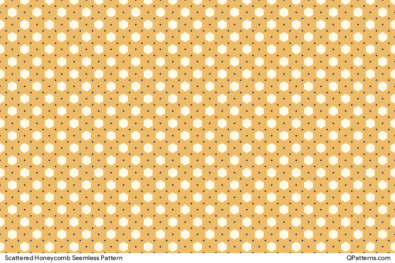 Scattered Honeycomb Pattern Preview