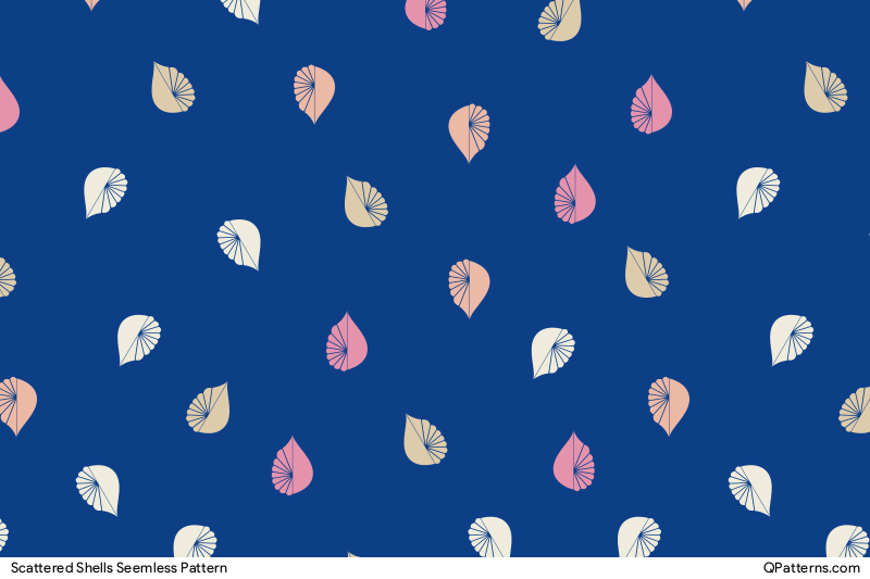Scattered Shells Pattern Preview