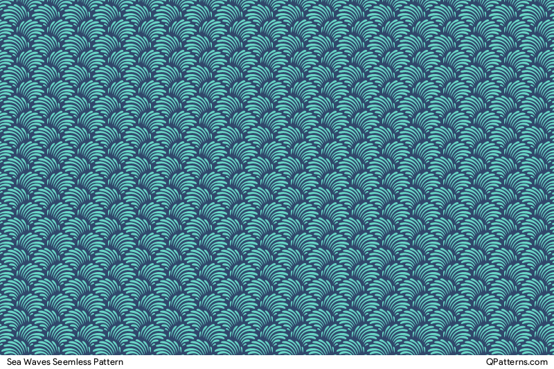 Sea Waves Pattern Preview