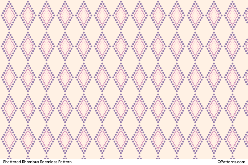 Shattered Rhombus Pattern Thumbnail