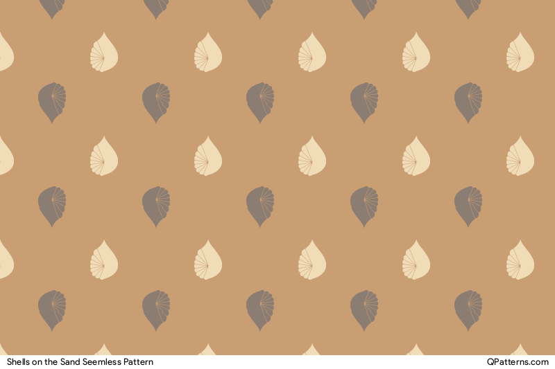 Shells on the Sand Pattern Preview