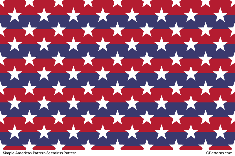 Simple American Pattern Pattern Thumbnail