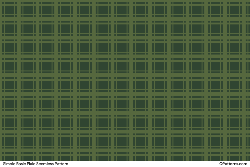 Simple Basic Plaid Pattern Preview