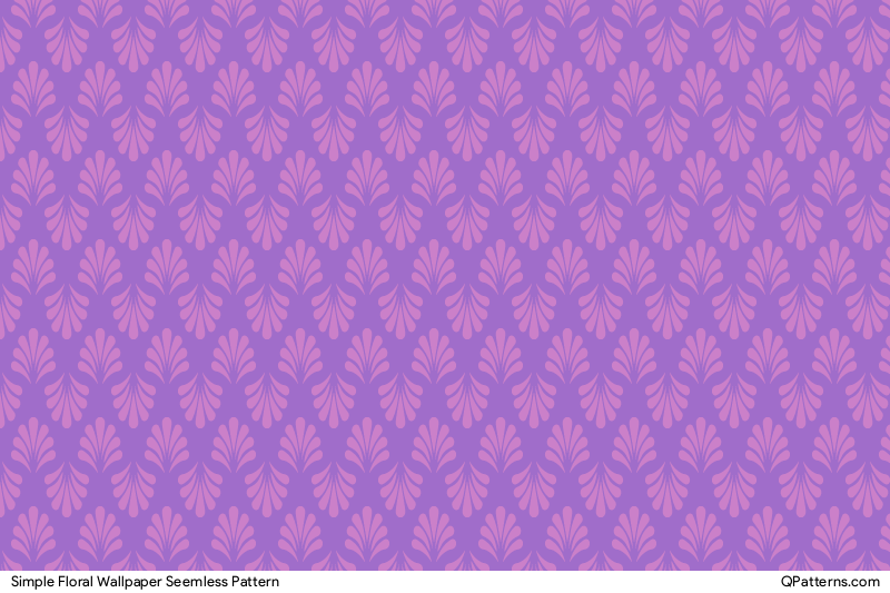 Simple Floral Wallpaper Pattern Preview