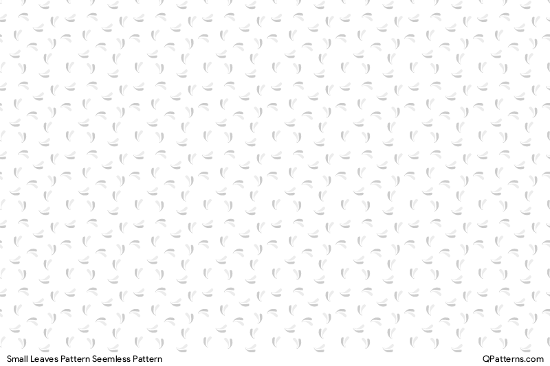 Small Leaves Pattern Pattern Preview