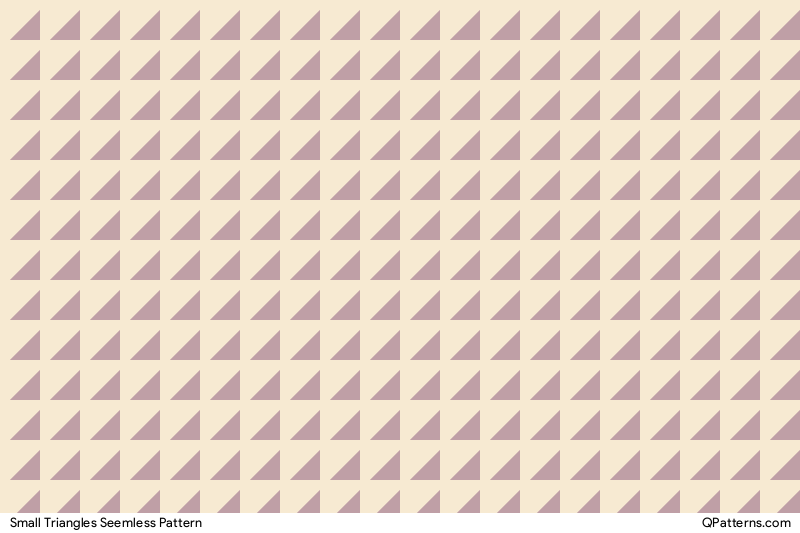 Small Triangles Pattern Preview