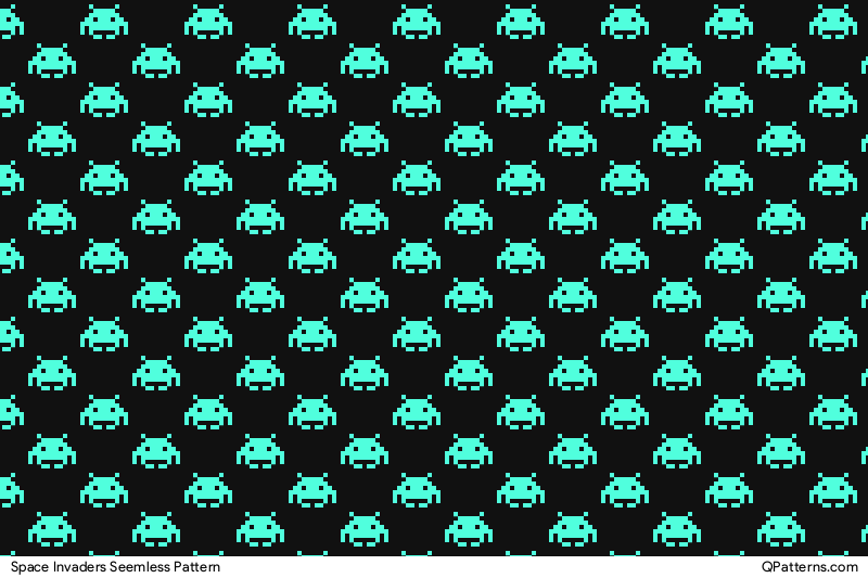 Space Invaders Pattern Thumbnail