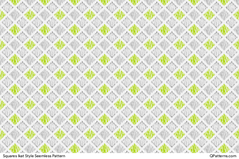 Squares Ikat Style Pattern Thumbnail