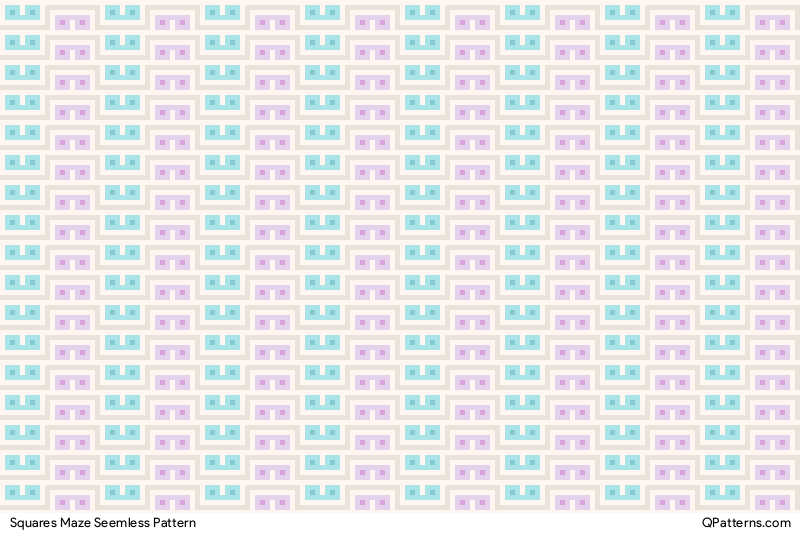 Squares Maze Pattern Thumbnail