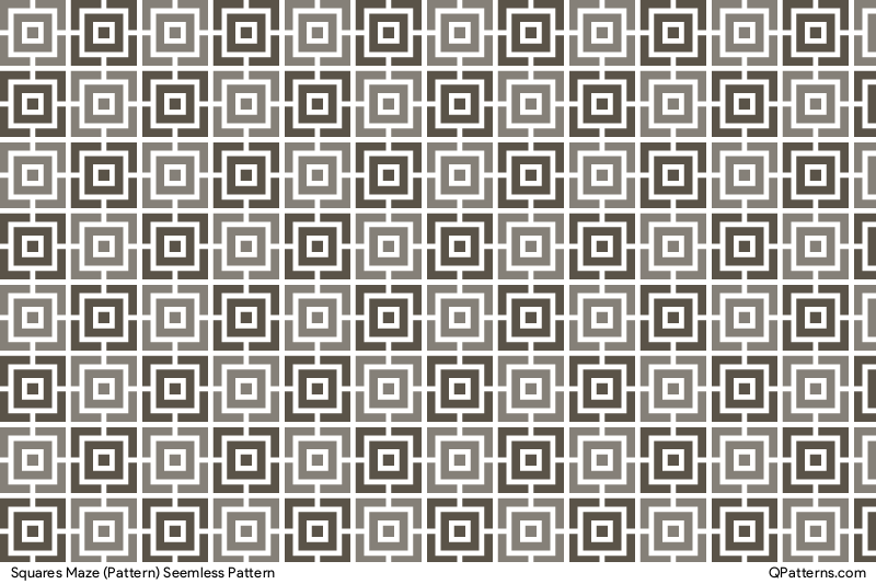 Squares Maze (Pattern) Pattern Preview