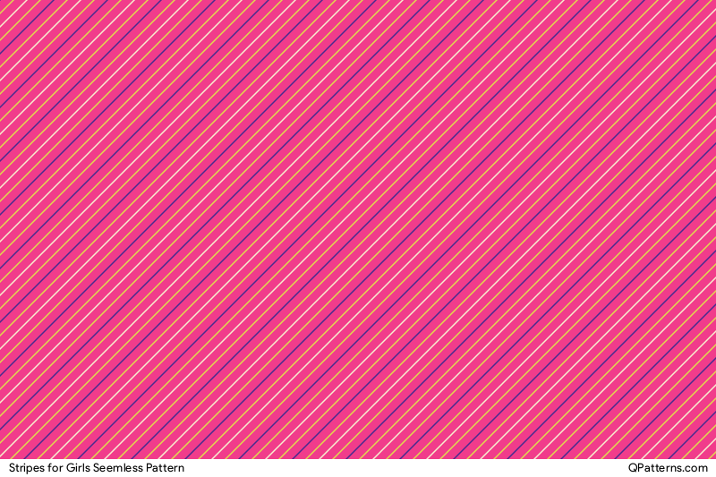 Stripes for Girls Pattern Thumbnail