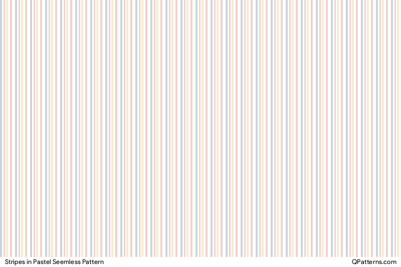 Stripes in Pastel Pattern Thumbnail