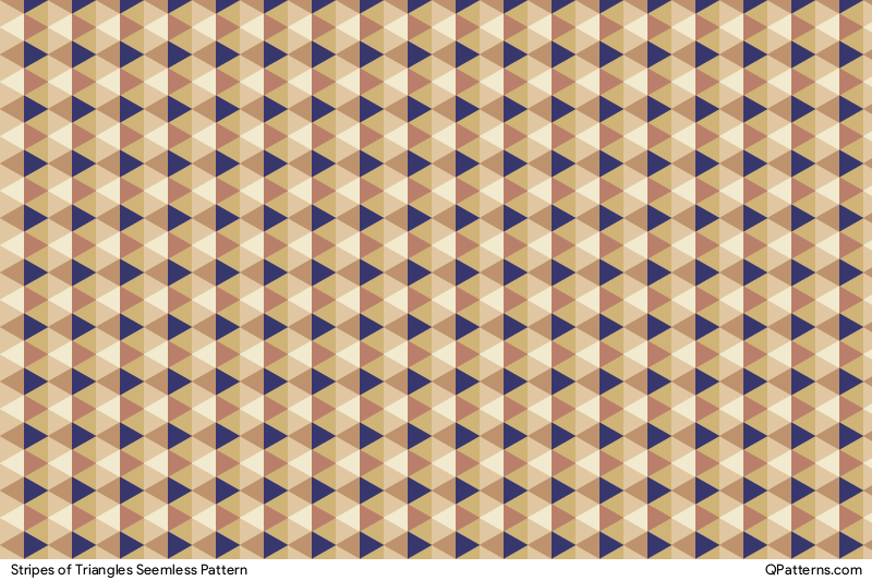 Stripes of Triangles Pattern Thumbnail