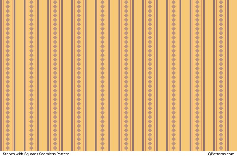 Stripes with Squares Pattern Thumbnail