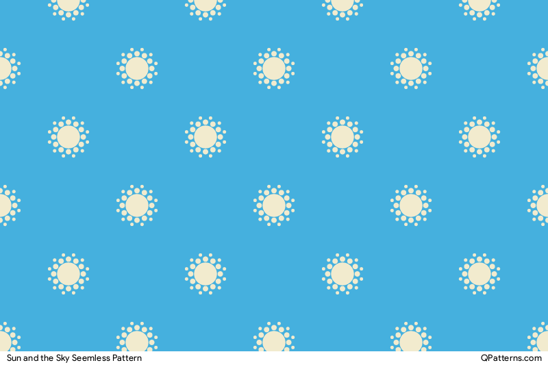 Sun and the Sky Pattern Preview