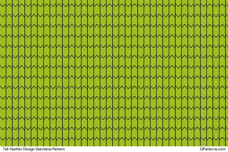 Tail-feather Design Pattern Thumbnail