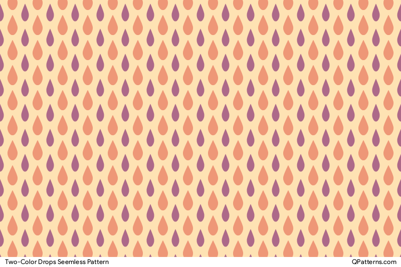 Two-Color Drops Pattern Preview