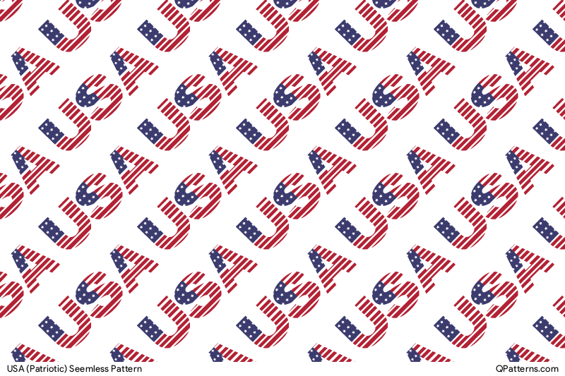 USA (Patriotic) Pattern Preview