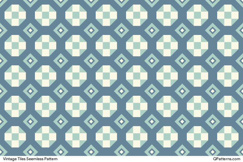 Vintage Tiles Pattern Preview