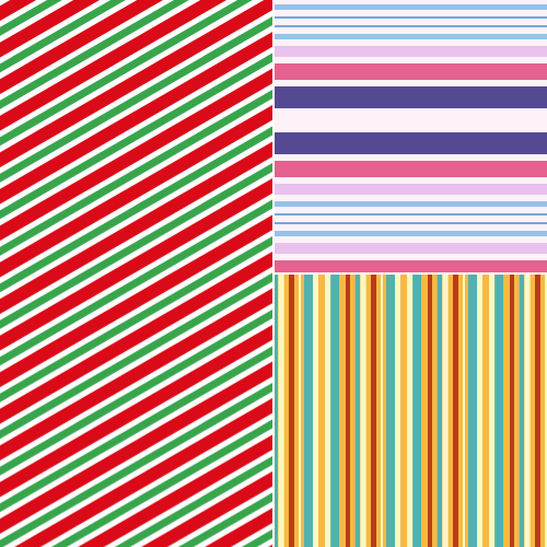 Collection of Stripes Patterns