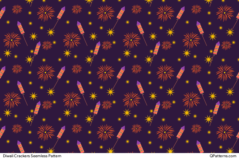Diwali Crackers Pattern Preview