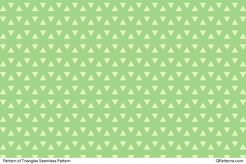 Pattern of Triangles Pattern Preview