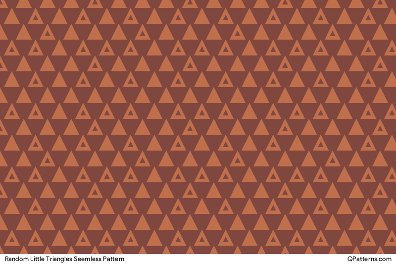 Random Little Triangles Pattern Preview