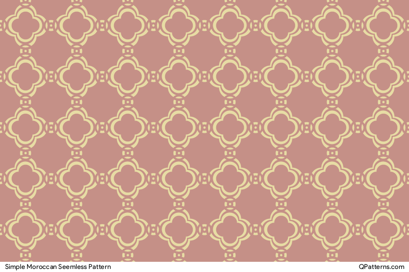 Simple Moroccan Pattern Preview