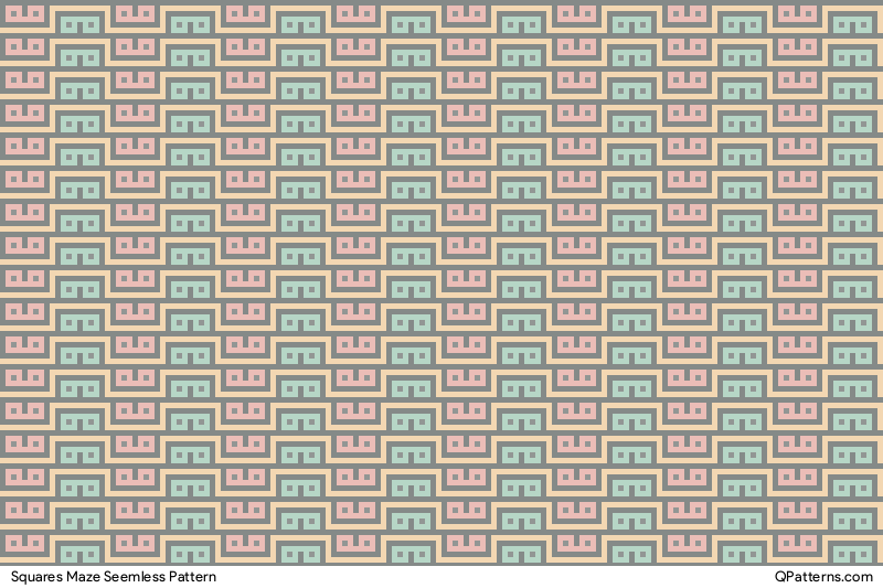 Squares Maze Pattern Preview