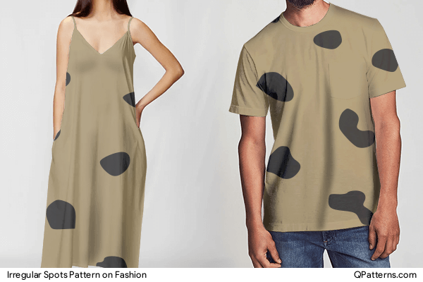 Irregular Spots Pattern on fashion