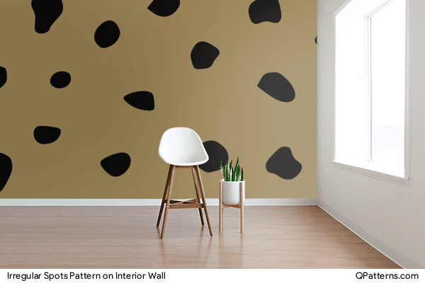Irregular Spots Pattern on interior-wall