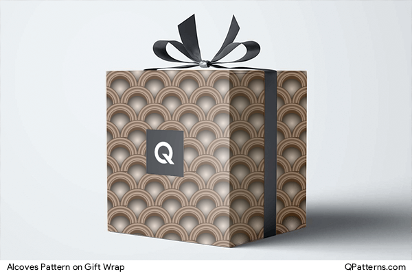 Alcoves Pattern on gift-wrap