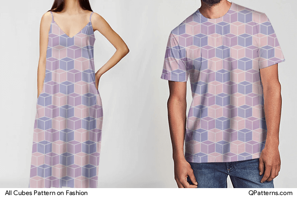 All Cubes Pattern on fashion