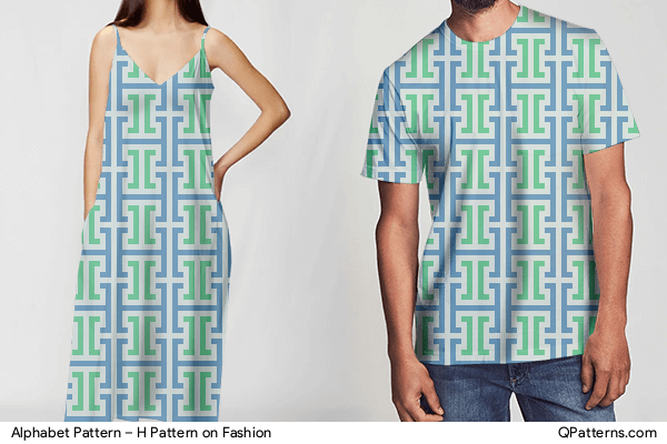 Alphabet Pattern – H Pattern on fashion