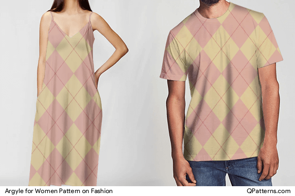 Argyle for Women Pattern on fashion