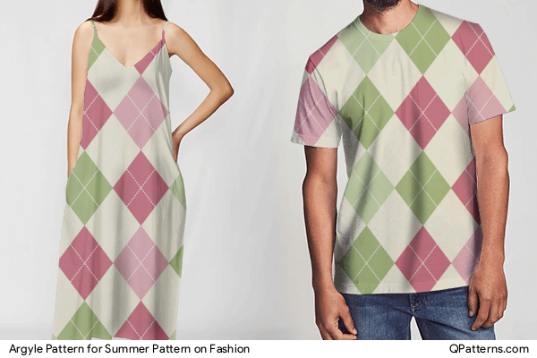 Argyle Pattern for Summer Pattern on fashion