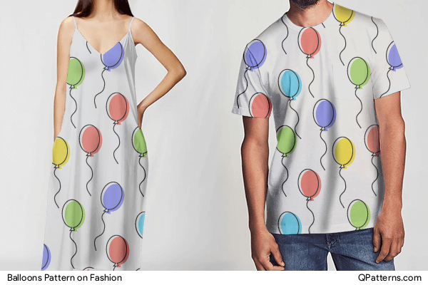 Balloons Pattern on fashion