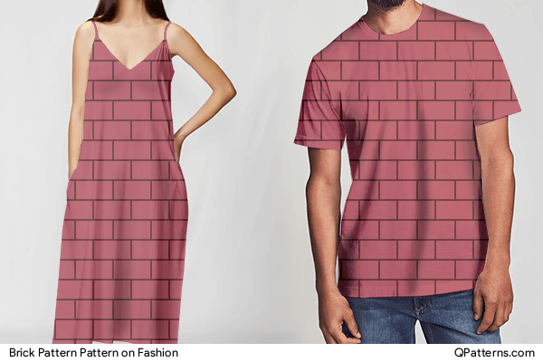 Brick Pattern Pattern on fashion