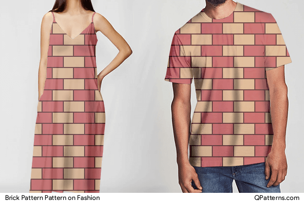 Brick Pattern Pattern on fashion
